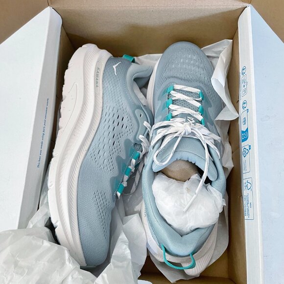 NEW HOKA Womens Kawana 2 Shoes Sneakers Druzy White NIB 9 - Picture 12 of 12